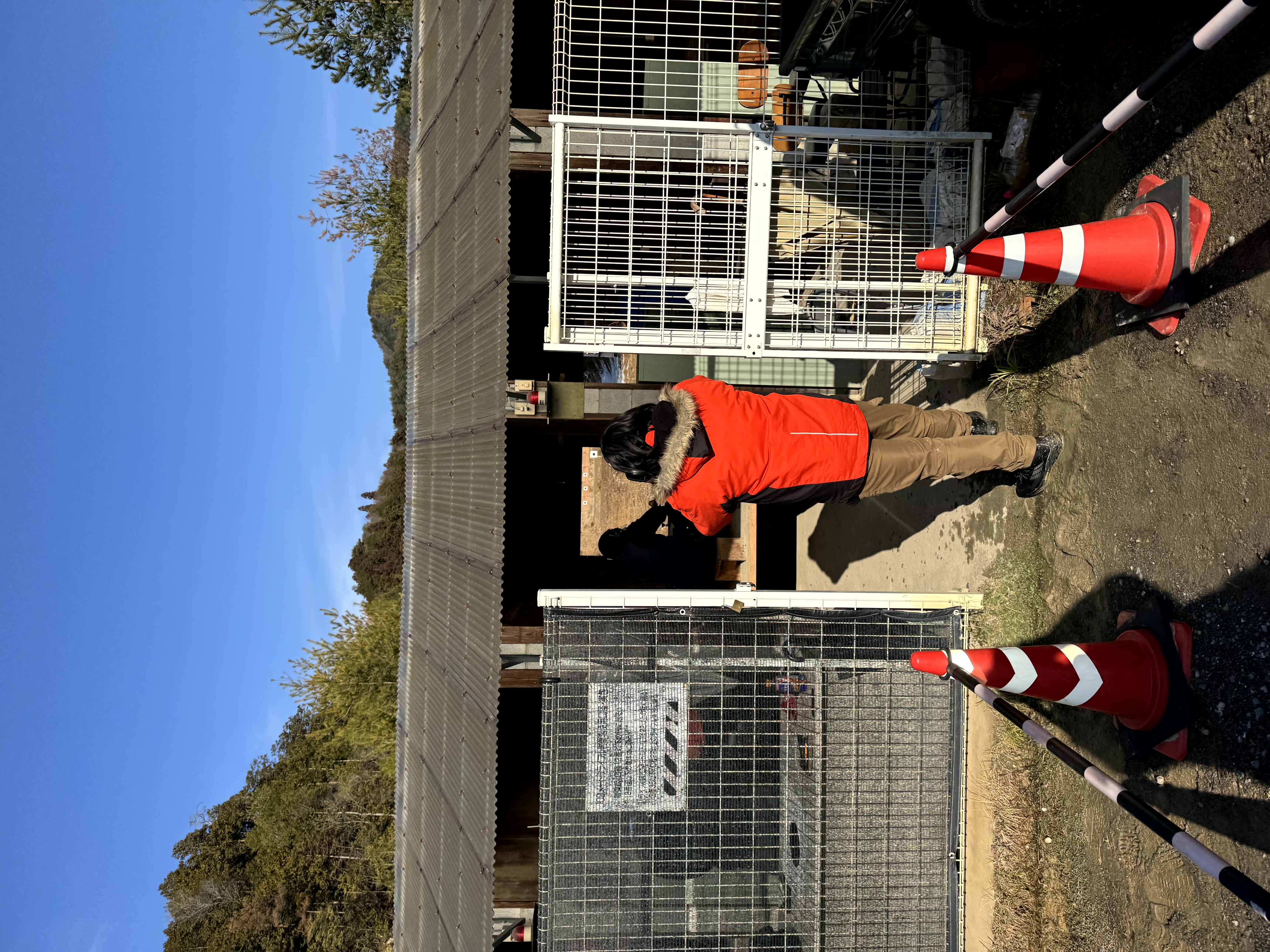 現場設備の確認